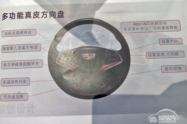 SRX继任车型 凯迪拉克XT5配置介绍曝光