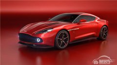  阿斯顿·马丁揭开Vanquish Zagato 概念车神秘面纱 