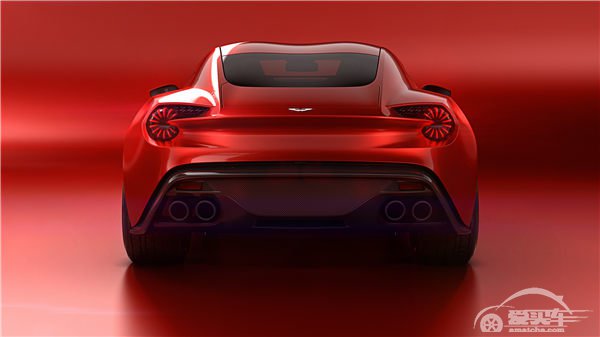 阿斯顿·马丁揭开Vanquish Zagato 概念车神秘面纱