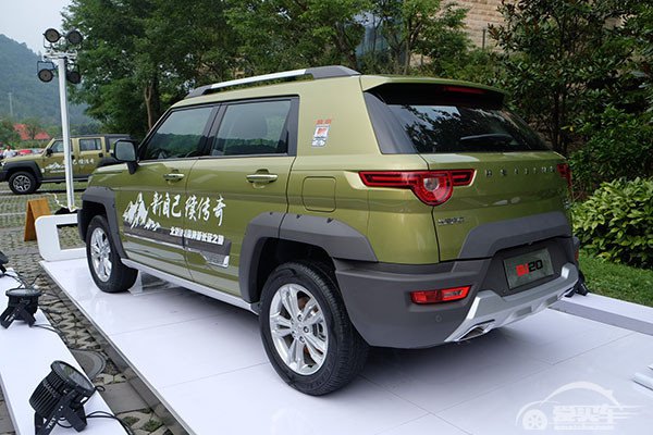 对标Jeep自由侠 北汽BJ20将于下月上市