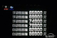  售价6.59万元起 昌河小型SUV Q35正式上市 