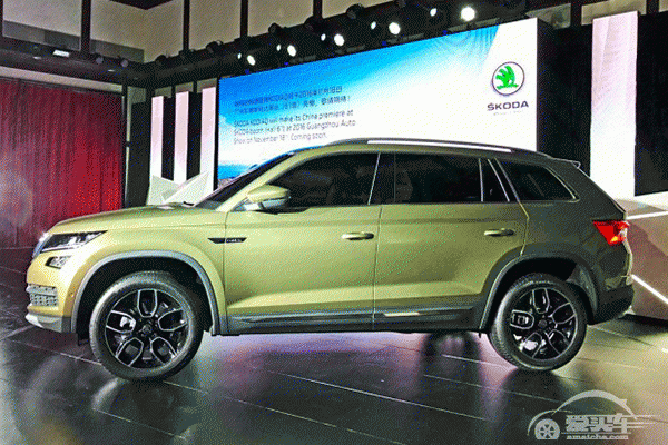 定位中型SUV，斯柯达柯迪亚克正式发布