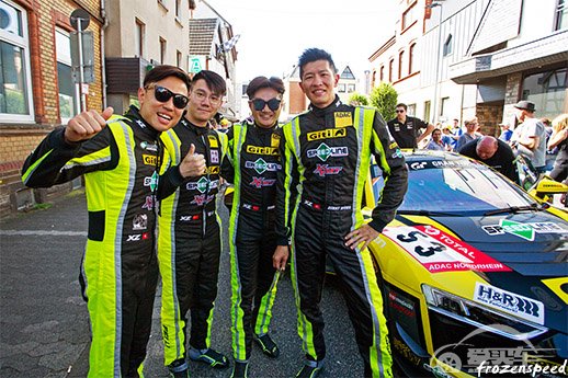 全中国车手阵容将驾驶奥迪R8 LMS GT4赛车出征纽博格林24小时耐力赛