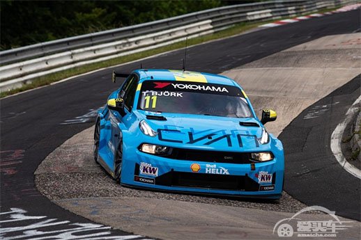 决战纽博格林 收获宝贵积分 Lynk & Co Cyan Racing车队排名保持前三！