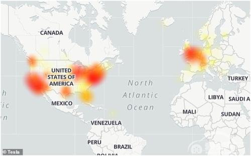 一天跌去2700亿 特斯拉系统遭遇全球性宕机