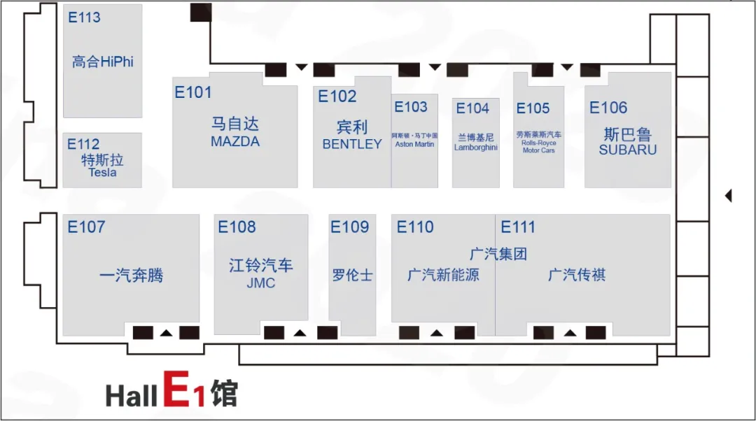 北京车展展位“心机”：有人“硬杠”特斯拉，有人落荒而逃