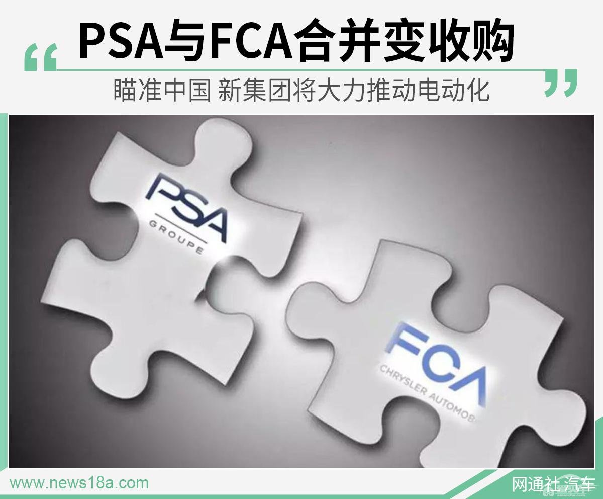 PSA与FCA合并变收购 新集团将大力推进电动化