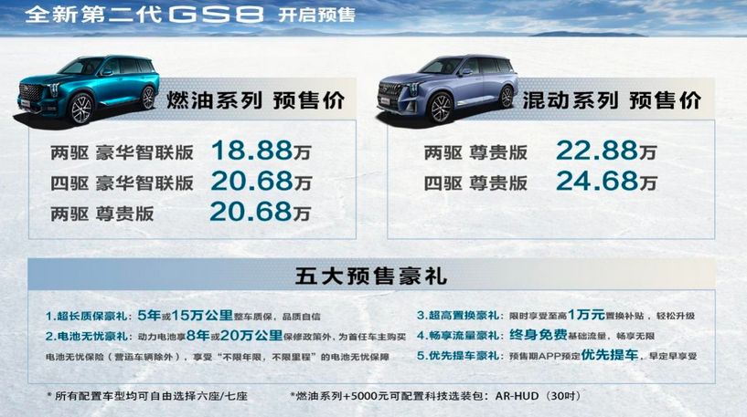  全新第二代GS8下线，实车豪华霸气，还买什么汉兰达？ 